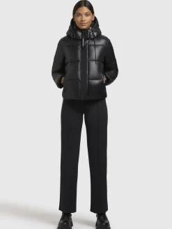 Jacke STINE2 SATIN Schwarz