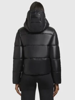 Jacke STINE2 SATIN Schwarz