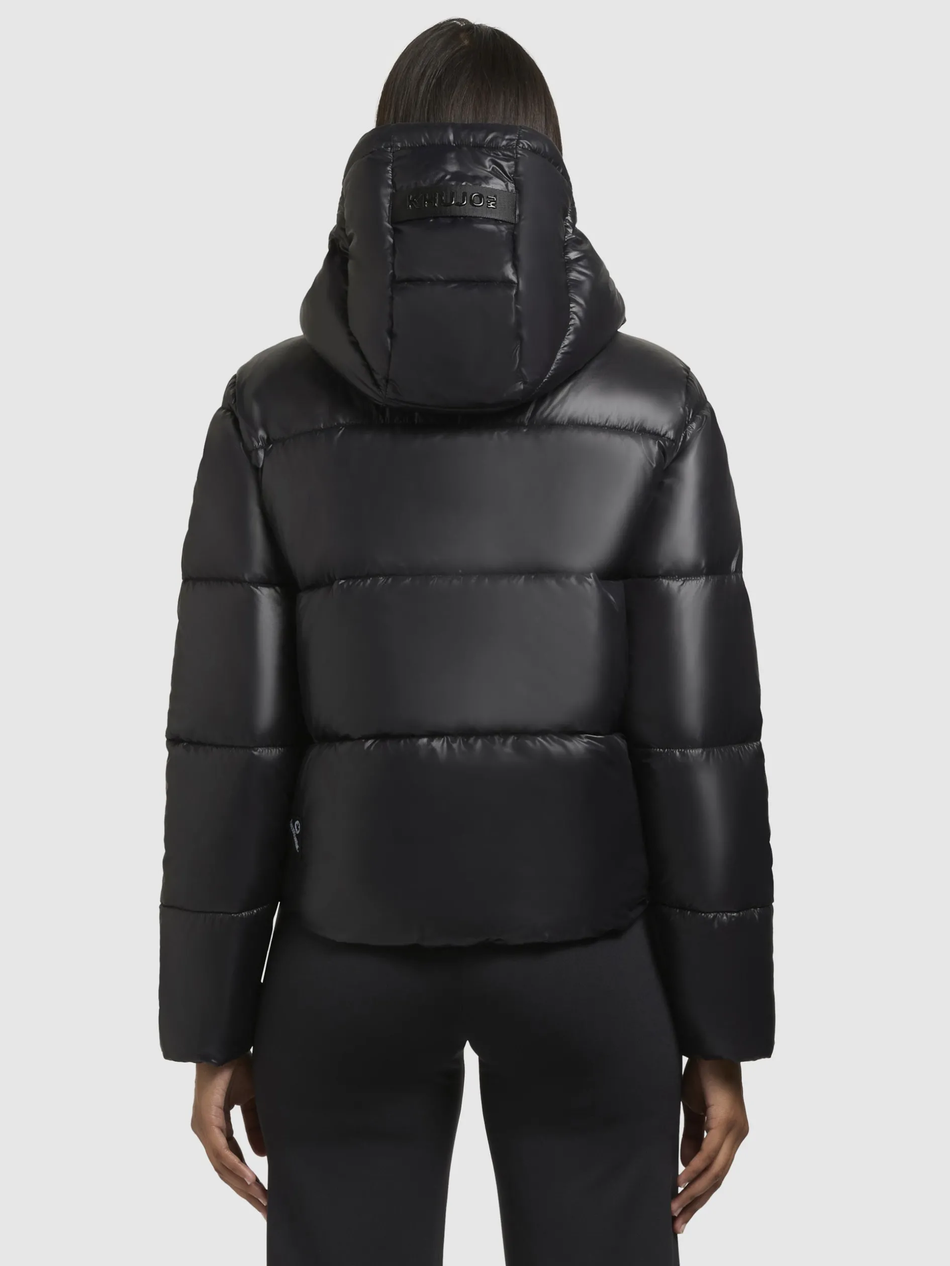 Jacke STINE2 SATIN Schwarz