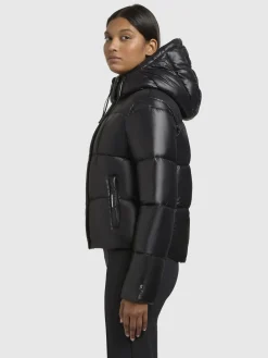 Jacke STINE2 SATIN Schwarz