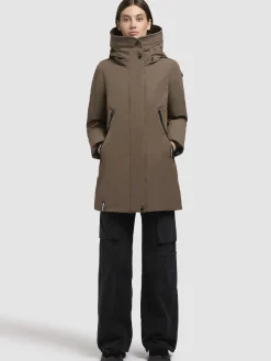 Jacke VIONA5 Taupe dunkel