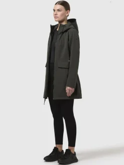 Jacke YONI Dunkelgrün