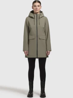 Jacke YONI Graugrün