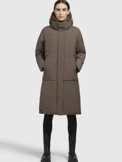 Mantel ALIMA Taupe dunkel