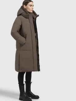 Mantel ALIMA Taupe dunkel