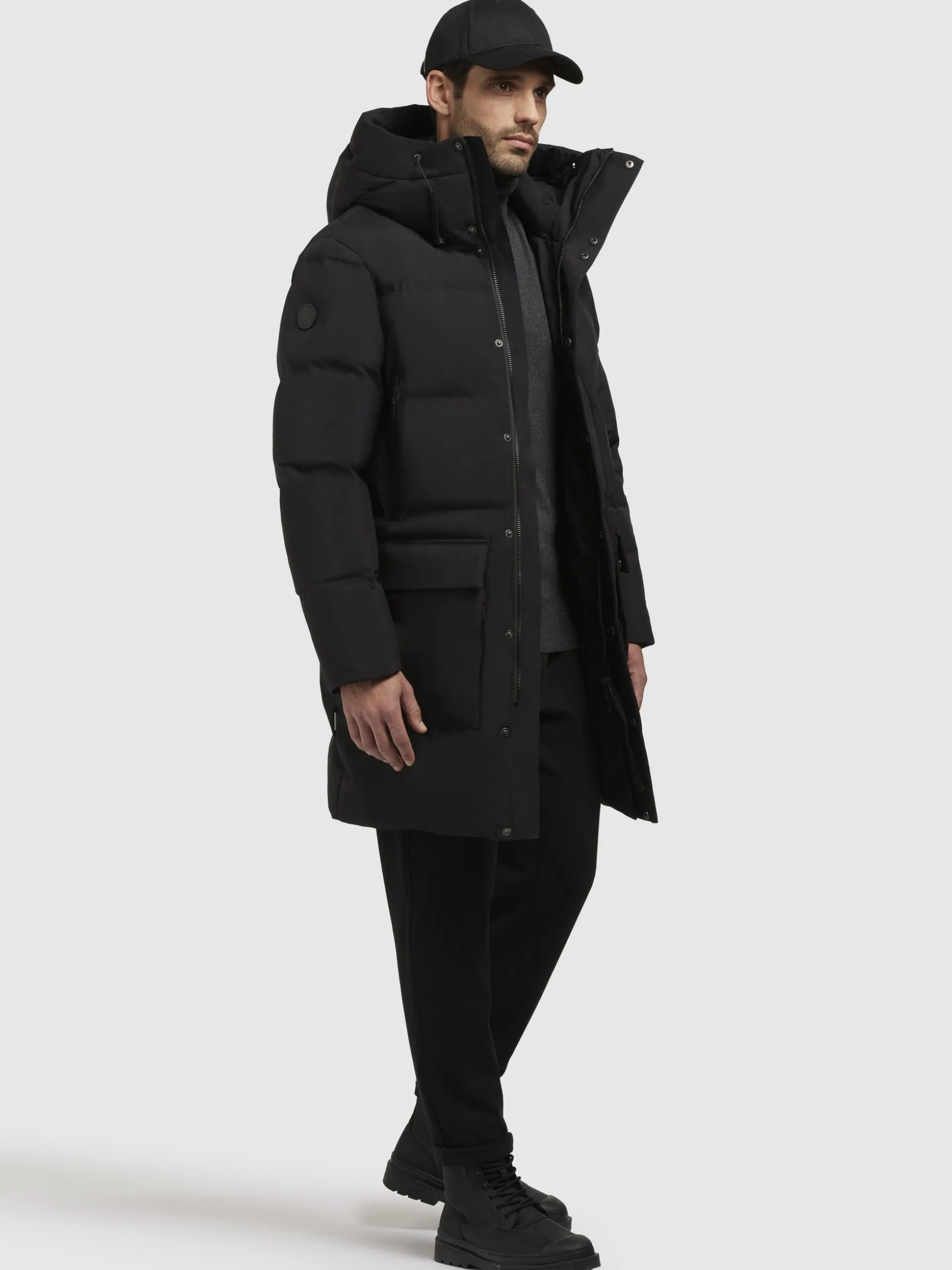 Mantel WINER2 Schwarz